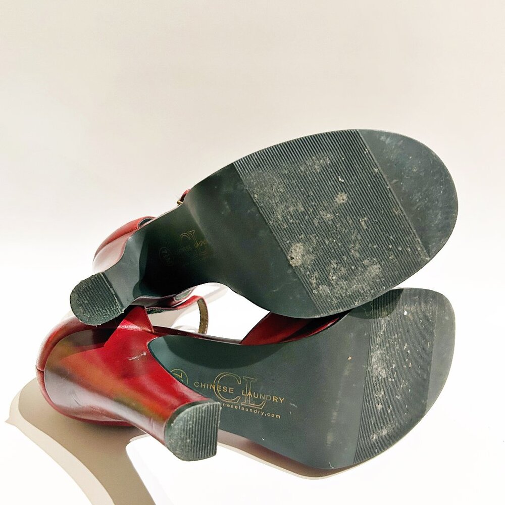 Vintage Chinese Laundry Platform Heels "BUZZ" - Picture 4 of 10